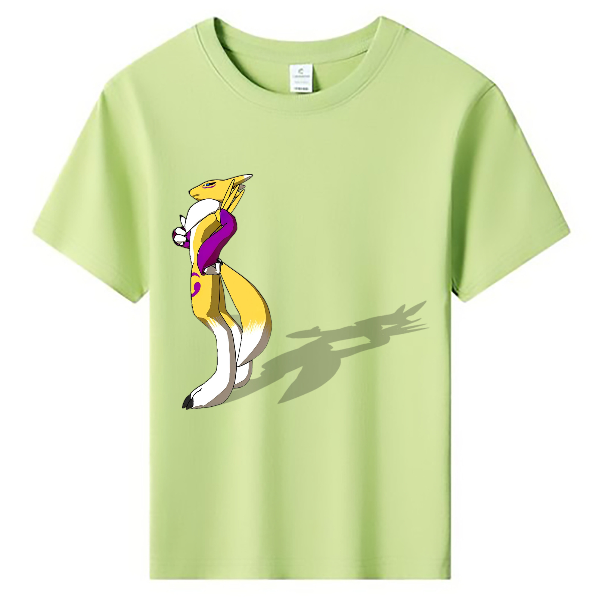 （画像用） Digimon デジタルモンスター/デジモン 綿100％キッズTシャツ（フロントプリント）